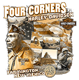 Four Corners Harley Davidson Logo