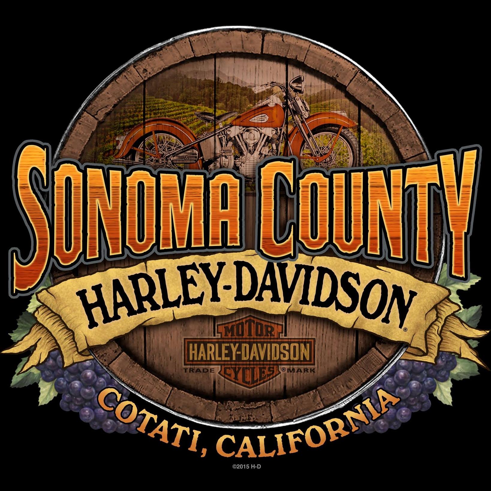 Sonoma County Harley Davidson Logo